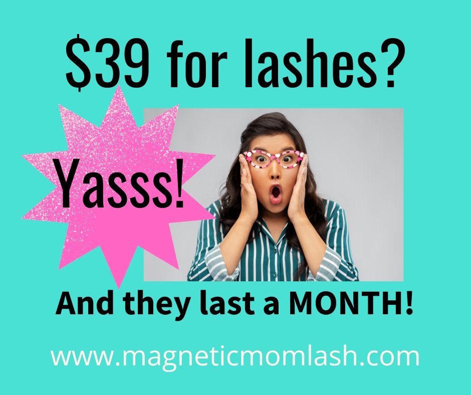Busy Moms Rejoice! Get Glam Without the Drama with Our $39 Natural-Looking Lashes! - Magnetic Mom Lash